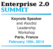 E2.0 Summit 2014 | Paris, France | Keynote and Leadership Workshop by Dion Hinchcliffe
