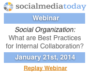Webinar on Social Organization with Social Media Today and Dion Hinchcliffe