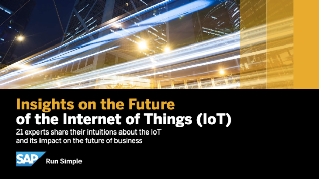 SAP eBook: The Future of the Internet of Things (IoT), with Dion Hinchcliffe